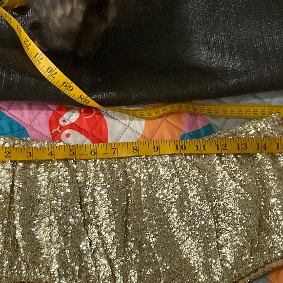 Lolli sequin two piece bloomer bottom shorts and top Size M - Picture 7 of 9